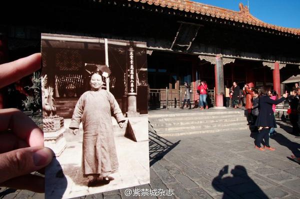 1920s老宮女在儲秀宮。