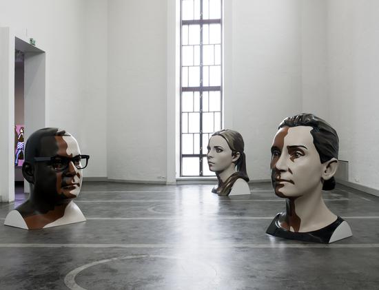 Julian Opie. Taidehalle, Helsinki. 2015. Installation view