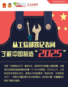 從工信部答記者問了解“中國制造2025”