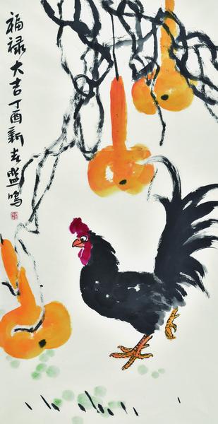 8福祿大吉136X68cm（2）