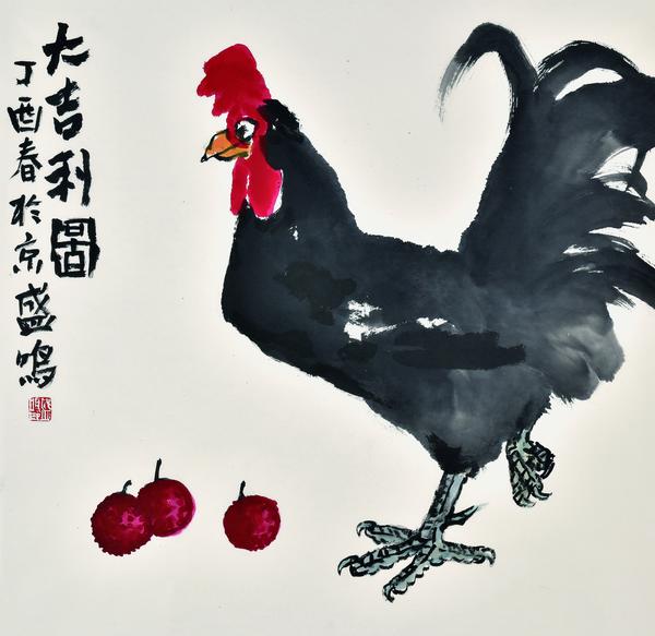 13大吉利圖68x68cm（1）