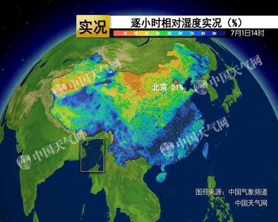 京津冀等提前體驗三伏天4日起氣溫略降