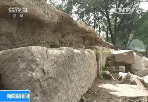 圓明園如園遺址大發現:嘉慶皇帝御筆石刻重見天日