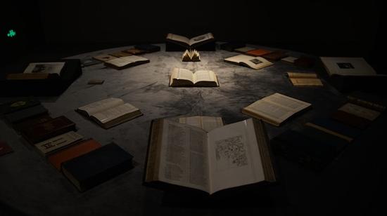 “木心的講述——大英圖書館珍寶展”展覽現場