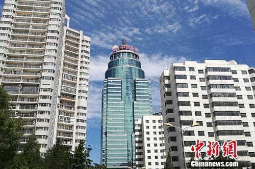 北京市亞運村北辰附近某小區樓外景。<a target='_blank' href='http://www.chinanews.com/' >中新網</a> 程春雨 攝