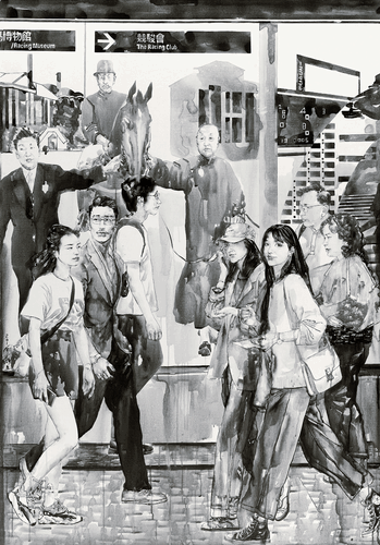 時尚香港-200×140cm-2019年-王穎生