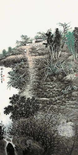 晌-午136×68cm-2022年-陳危冰