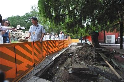 故宮明年全部恢復“舊”地面 提升排水滲水功能